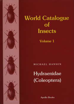 Hardcover Hydraenidae (Coleoptera) Book