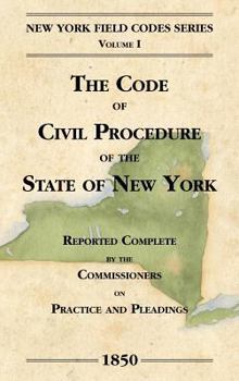 Hardcover The Code of Civil Procedure of the State of New-York Book