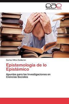 Paperback Epistemología de lo Epistémico [Spanish] Book