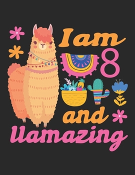 I am 8 and llamazing: Track And Plan Your Meals Weekly (53 Week Food Planner / Diary / Log / Journal / Calendar): Meal Prep And Planning Grocery List