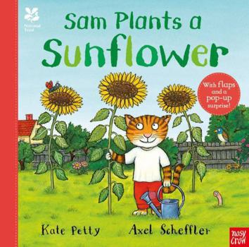 Hardcover Sam Plants a Sunflower Book
