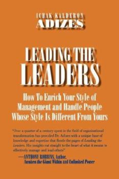 Paperback Leading The Leaders Book
