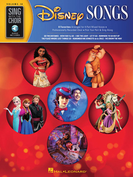 Misc. Disney Songs: Sing with the Choir Volume 18 Book