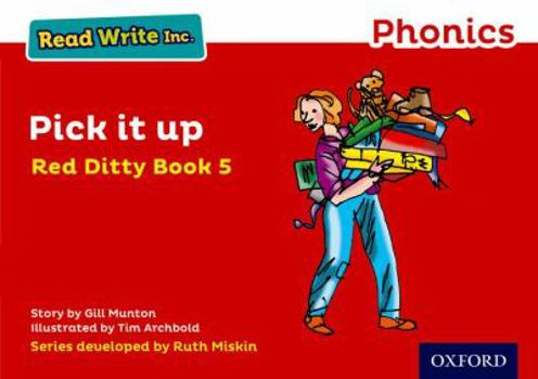 Paperback Read Write Inc. Phonics: Pick It Up (Red Ditty Book 5) Book