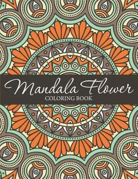 Paperback Mandala Flower Coloring Book