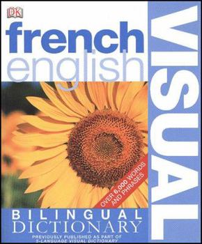 Paperback French English Bilingual Visual Dictionary Book
