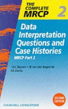 Paperback Data Interpretation Questions and Case Histories: MRCP Part 2 Volume 2 Book