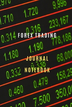 Forex Trading Planner Notebook Diary | Log | Journal For Recording job Goals, Daily Activities, & Thoughts ,History: Forex Trading workbook journal ... journal to progress in your trading profit