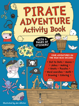 Paperback Pirate Adventure Activity Book