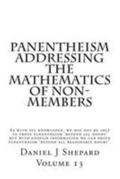 Paperback Panentheism Addressing The Mathematics of non-Members Book