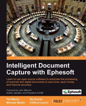 Paperback Intelligent Document Capture with Ephesoft Book