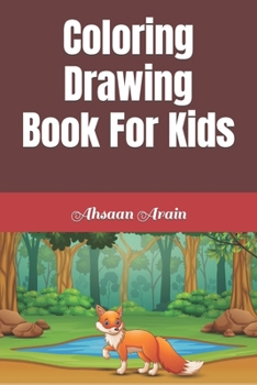 Paperback Coloring Drawing Book For Kids Book