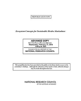 Paperback Ecosystem Concepts for Sustainable Bivalve Mariculture Book