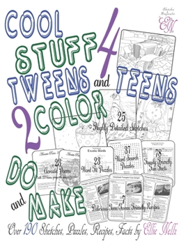 Paperback Cool Stuff 4 Teens and Tweens 2 Color, Do, & Make Book