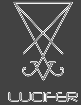 LUCIFER: 8.5 " x 11" white-coloured 100 college ruled pages. A perfect place to write your inner thoughts and manifestations
