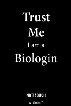 Notizbuch für Biologen / Biologe / Biologin: Originelle Geschenk-Idee [120 Seiten liniertes blanko Papier] (German Edition)