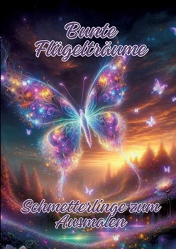 Paperback Bunte Flügelträume: Schmetterlinge zum Ausmalen [German] Book