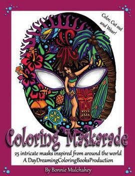 Paperback Coloring Maskarade Book