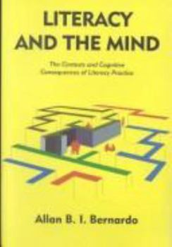 Paperback Literacy and the Mind: The Contexts and Cognitive Consequences of Literary Practice Book