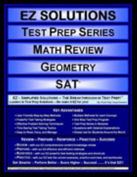 Perfect Paperback EZ Solutions - Test Prep Series - Math Review - Geometry - SAT (Edition: Updated. Version: Revised. 2015) Book