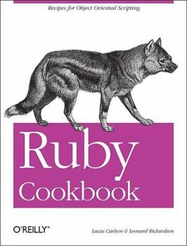 Paperback Ruby Cookbook Book