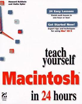 Paperback Teach Yourself Macintosh in 24 Hours Book
