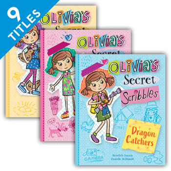 Library Binding Olivia's Secret Scribbles (Set) Book