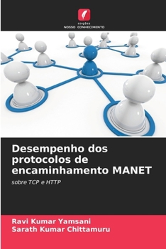 Paperback Desempenho dos protocolos de encaminhamento MANET [Portuguese] Book