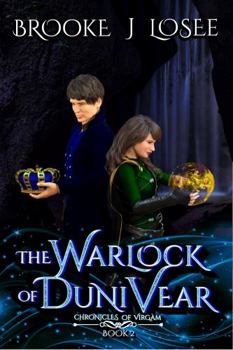 Paperback The Warlock of Dunivear (Chronicles of Virgàm) Book