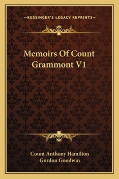 Paperback Memoirs Of Count Grammont V1 Book