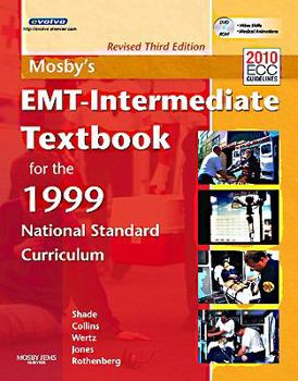 Paperback Mosby's Emt-Intermediate Textbook for the 1999 National Standard Curriculum, Revised [With DVD ROM] Book