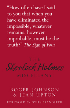 Hardcover The Sherlock Holmes Miscellany Book