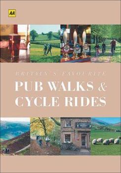 Paperback AA Britain's Favourite Pub Walks & Cycle Rides (Walking Books) Book