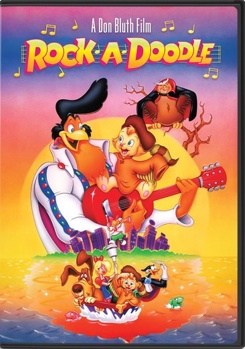 DVD Rock-A-Doodle Book