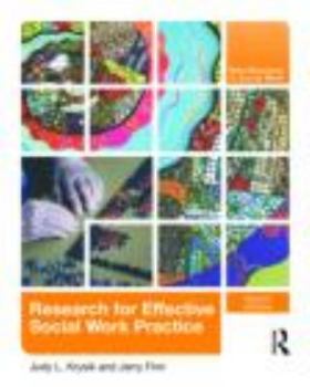 Paperback Research for Effective Social Work Practice Book