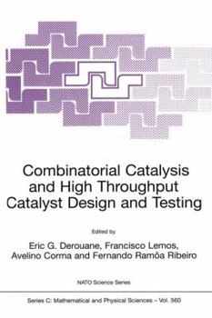 Hardcover Combinatorial Catalysis and High Throughput Catalyst Design and Testing Book