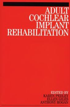 Paperback Adult Cochlear Implant Rehabilitation Book