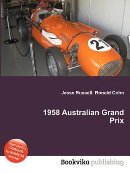 Paperback 1958 Australian Grand Prix Book