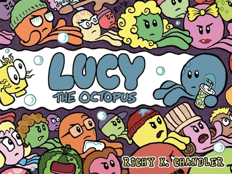 Hardcover Lucy the Octopus Book