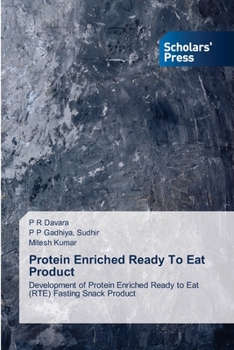 Paperback Protein Enriched Ready To Eat Product Book
