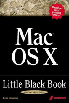 Paperback Mac OS X Little Black Book