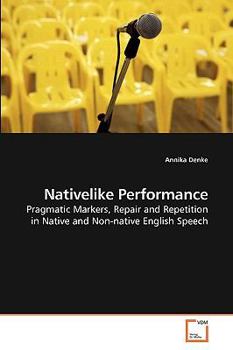 Paperback Nativelike Performance Book