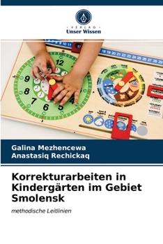 Paperback Korrekturarbeiten in Kindergärten im Gebiet Smolensk [German] Book