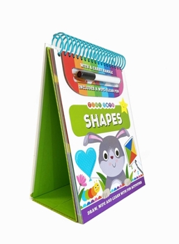 Paperback Tiny Tots Shapes: Wipe Clean Book with Carry Handle and Easel Book