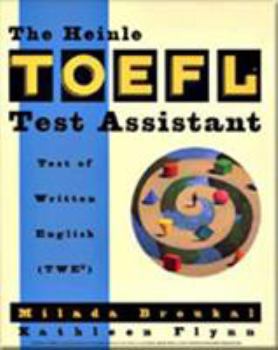 Paperback The Heinle TOEFL Test Assistant: Test of Written English (Twe) Book