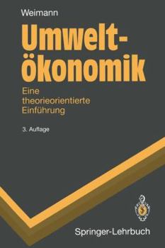 Paperback Umweltökonomik: Eine Theorieorientierte Einführung [German] Book