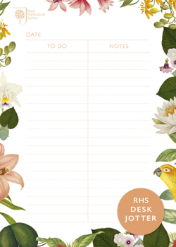 Hardcover Royal Horticultural Society Desk Jotter Book