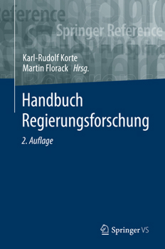 Hardcover Handbuch Regierungsforschung [German] Book