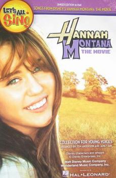 Paperback Let's All Sing Songs from Disney's Hannah Montana: The Movie Book