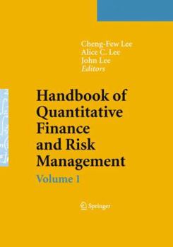 Hardcover Handbook of Quantitative Finance and Risk Management 3 Volume Set Book